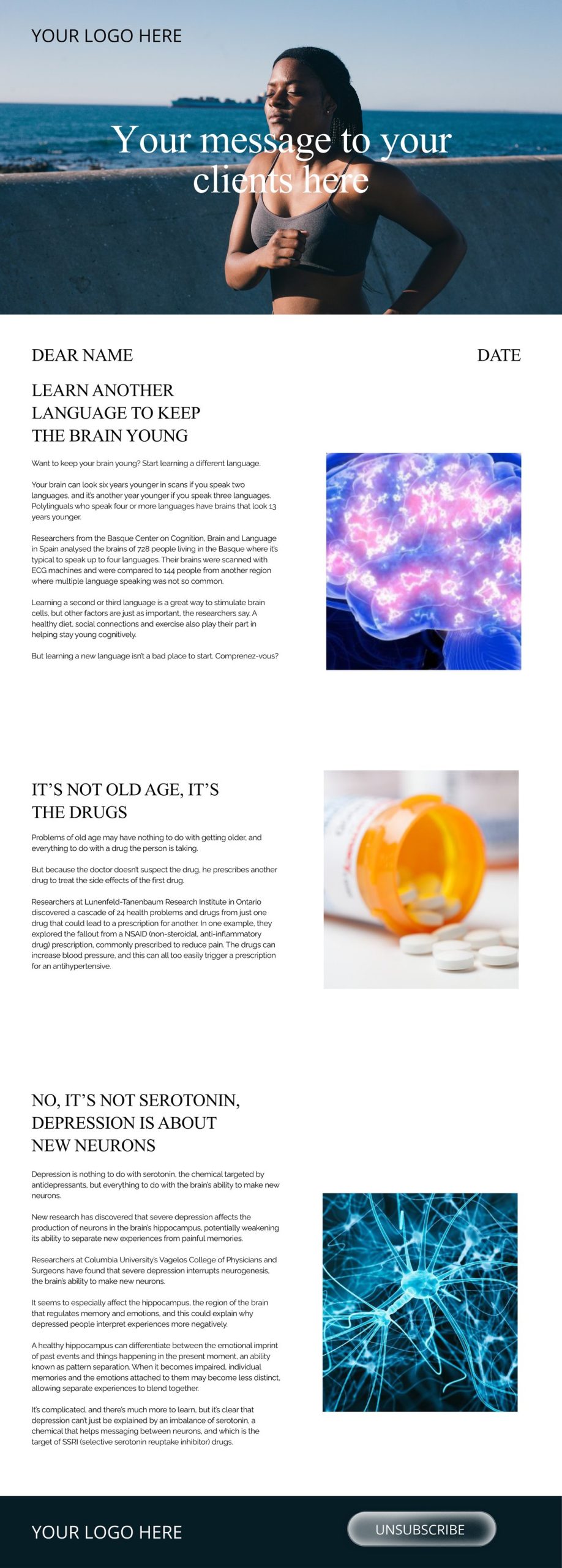 The Wellness Ratio white label email